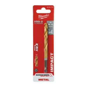 Wiertło do metalu SWave HSS-G Tin 8mm -1szt.