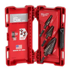 Step Drill ShW Set-3pc