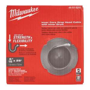 8mm x 7.6m Inner Core Drop Head Drum