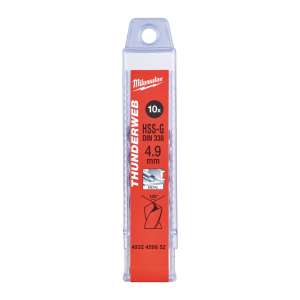Wiertło HSS-G Thunderweb 4.9 - 10 szt.