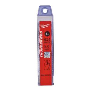 Wiertło HSS-G 8mm (metal) 5szt