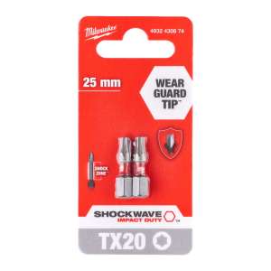 Bity Shosckwave TX20 x 25mm (2szt)