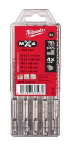 Wiertła SDS Plus 5,5/110;5,5;6,7,8/166 mm