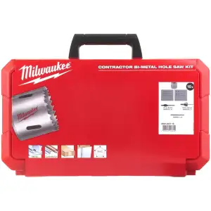 Otwornice Bi-Metal Contractor - zestaw 10 szt.