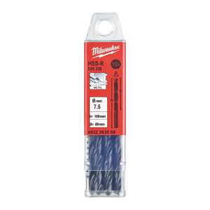 Wiertło HSS-R 7,5 mm (10 szt.)