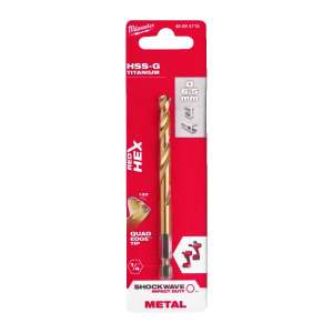 Wiertło do metalu SWave HSS-G Tin 6.5mm -1szt.