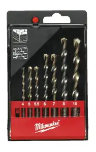 Wiertła do betonu /3, 4, 5, 6, 7, 8, 9, 10 mm/ zes