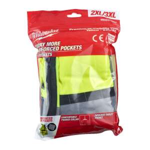 Kamizelka odblaskowa PREMIUM żółta - 2XL/3XL