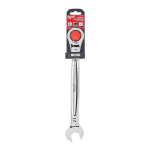 Klucz płasko-oczkowy z grzechotką Maxbite 21 mm