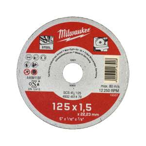 Tarcza do cięcia metalu Contractor 125X1,5 - 1szt.