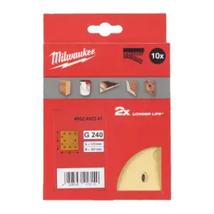 Papier ścierny premium HP 115x107/10 otworów G240