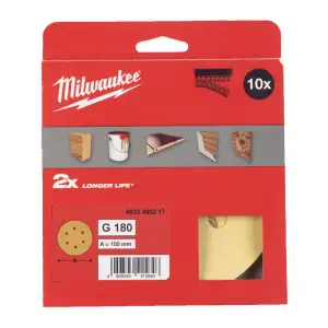 Papier ścierny premium HP O150/8 otworów G180 - 10