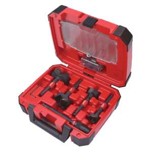 Zestaw wierteł samoposuwnych i ostrzy (35,38,54,65