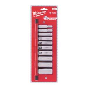 Zestaw nasadek imperialnych długich 3/8˝ 10 szt. n