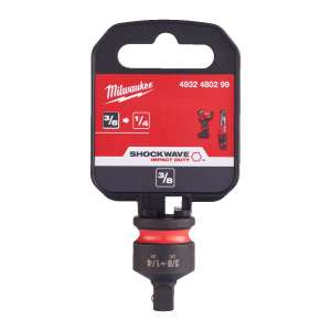 Adapter nasadek udarowych 3/8" - 1/4" Hex