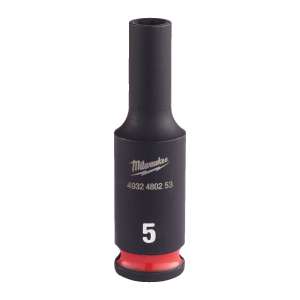 Nasadka udarowa długa SHW 1/4" 5 mm, Hex