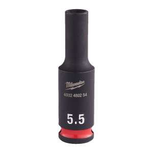Nasadka udarowa długa SHW 1/4" 5,5 mm, Hex