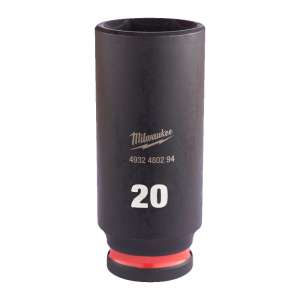 Nasadka udarowa długa SHW 3/8" 20 mm Hex