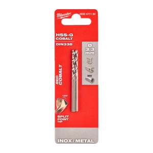 Wiertło HSS-G CO 3,3 mm (2 szt.)