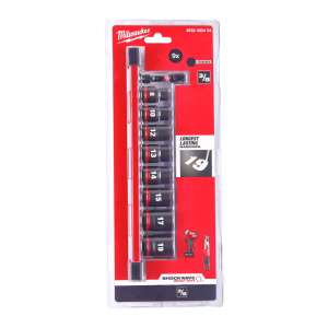 Zestaw nasadek udarowych SHW 3/8" Hex 9 szt.