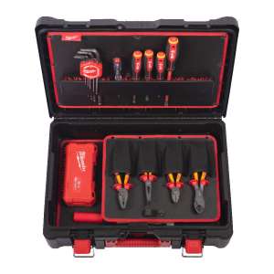 PACKOUT Zestaw narzędzi dla elektryka 62szt
