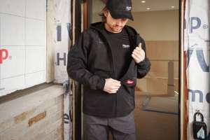 SJ BL S - Freeflex™ kurtka softshell z kapturem cz