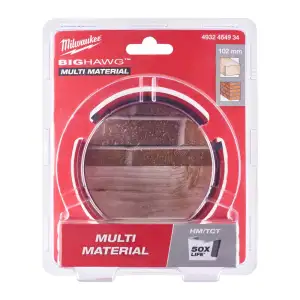 Otwornice Big Hawg Multi Material 102 mm. - 1 szt.